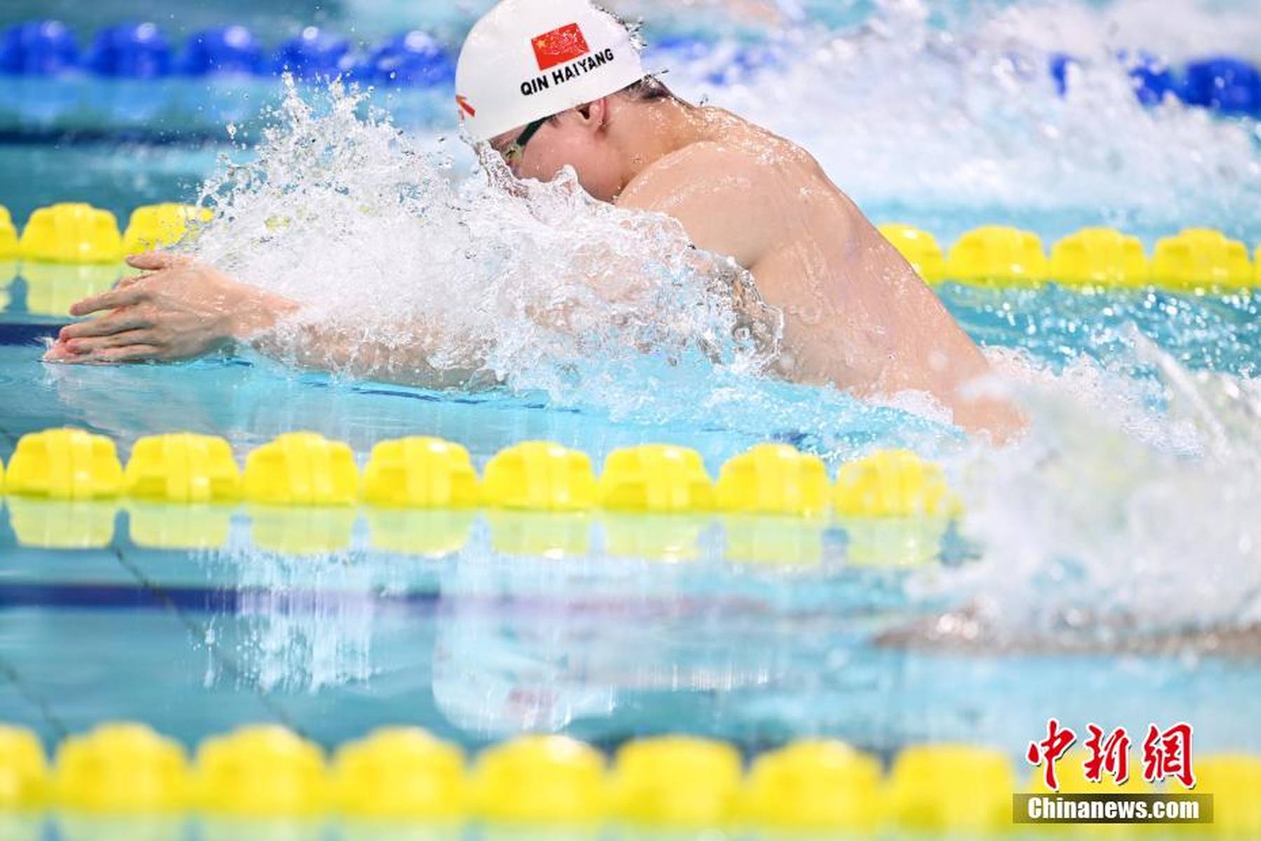 中国游泳队实现突破，取得佳绩